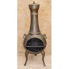 Gusseisen Chiminea BBQ Firepit (FSL029), Außenkamin